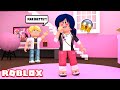 Adrien agreste est venu voir marinette dans sa chambre rose sur roblox