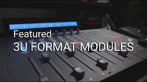 3U Modules Featured at Knobcon 2022