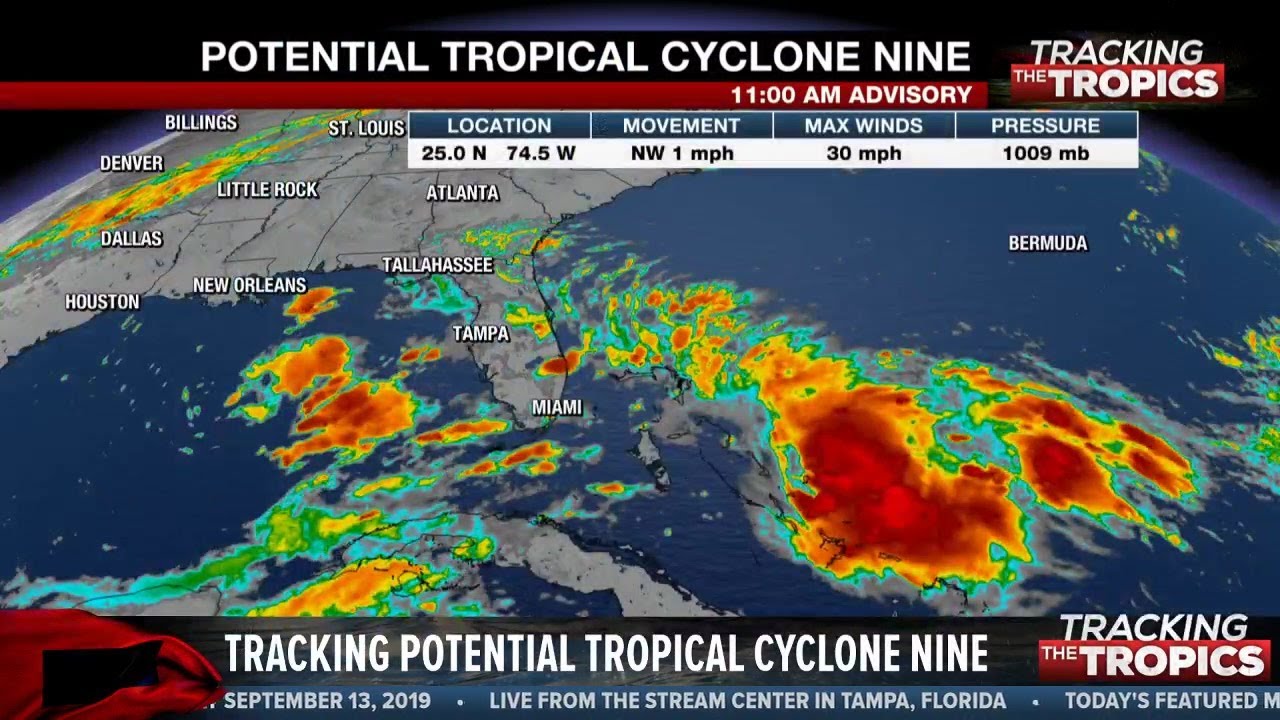 Tracking Potential Tropical Cyclone 9