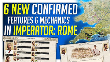 6 New Confirmed Features in Imperator: Rome - Dev Diary 12-17