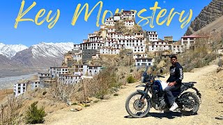 Key Monastery - Largest of Spiti Valley | RE Himalayan 450 | Chicham Bridge