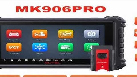 Autel MaxiCOM MK906PRO Diagnostic Tool Bluetooth Scanner Automotivo ECU Coding MK906 PRO Automotive
