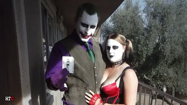 They Wanted To Be The Real Life Joker and Harley Quinn...