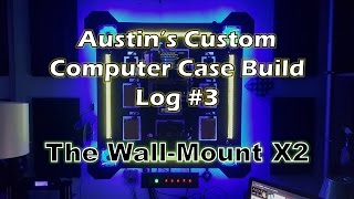 how to make a gaming wallputer diy wall mounted pc