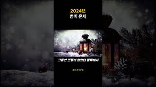 #범띠 #운세 #토정비결 #신년운세 #2024
