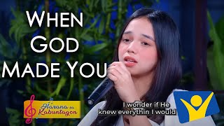 WHEN GOD MADE YOU | Dean Axl Serrano & Larah Claire Sabroso