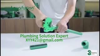 New Plastic Pipe Welder/Fusion Machine Evolution, Welding Anywhere and Anytime