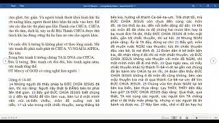 1090. TLCVN - Cầu nguyện Đặc nhiệm ngày cuối. Thứ 3 cho Israel, VN, quốc gia nơi mình ở - 27.12.2022