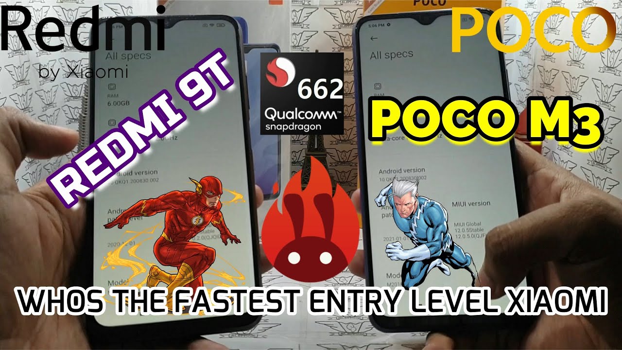 Xiaomi Redmi 9 Vs Poco M3