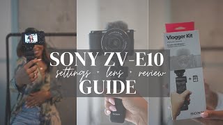 SONY ZV-E10 GUIDE: SETTINGS FOR TIKTOK AND REELS screenshot 4