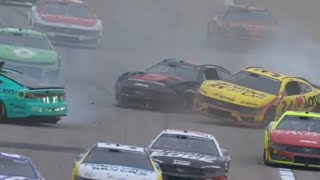 All NASCAR crashes and spins from Kansas 1 (2024)