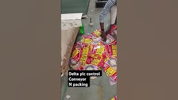 delta plc control #conveyor #packing #plc #hmi #vfd #deltaplc #viral #reel #shorts #yt #automobile