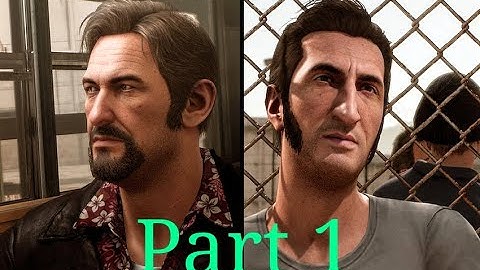 A Way Out Gameplay Walkthrough - Part 1 Going To Jail (Ps4 Pro)