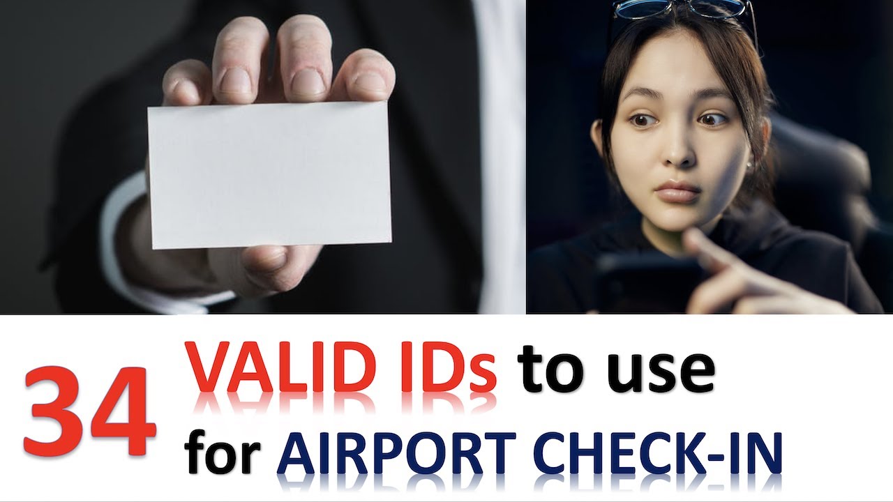 34 Valid IDs in the Philippines Primary and Secondary IDs for Airport