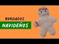 Bordados Navideños 🎄 para principiantes paso a paso