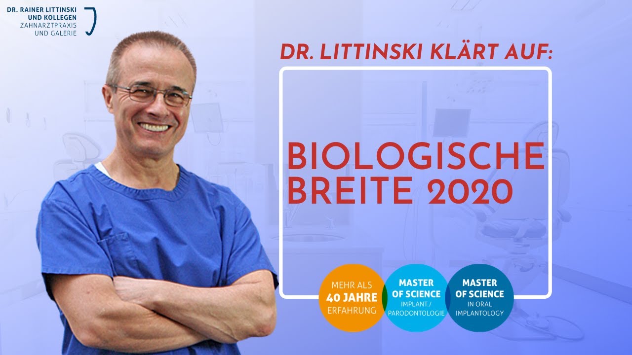 Biologische Breite 2 0 Zahnarztwissen Dr Rainer Littinski Klart Auf Youtube