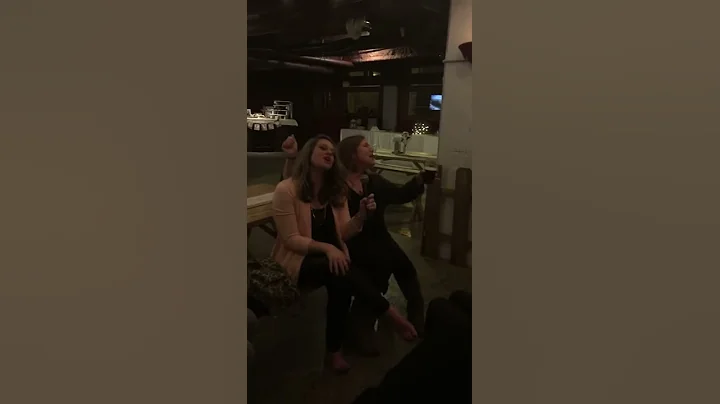 Katie   Jeff s Engagement Party   KARAOKE!!!