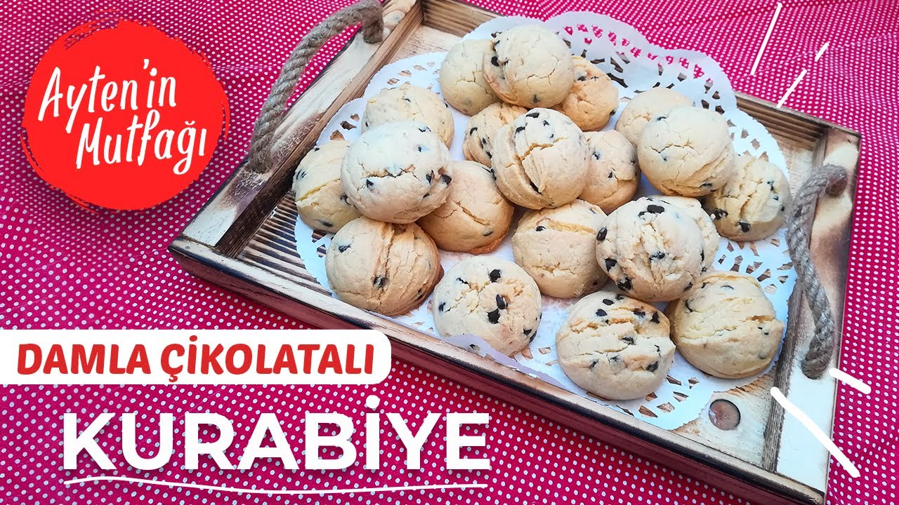 Damla Çikolatalı Kurabiye Nasıl Yapılır? Ayten�in Mutfağı YouTube