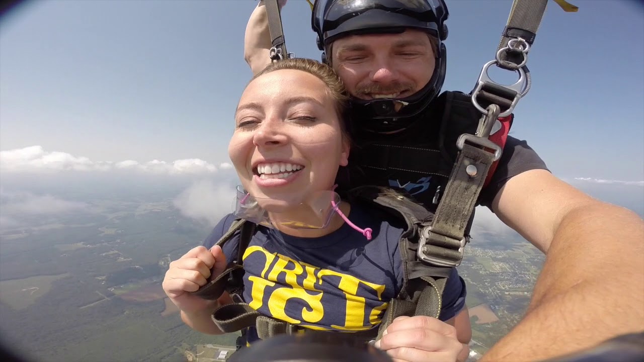 Skydive Tennessee Emily Cupples YouTube