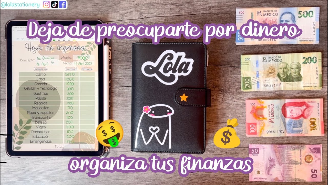 Relleno de sobres de Ahorro // Organiza tus finanzas // Envelope and budget system //