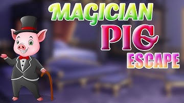 G4K Magician Pig Escape Game Walkthrough
