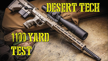Desert Tech SRS - 1100 Yards Accuracy Test