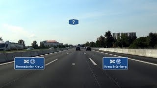 🇩🇪 A9: Hermsdorfer Kreuz - AK Nürnberg (3.5x)