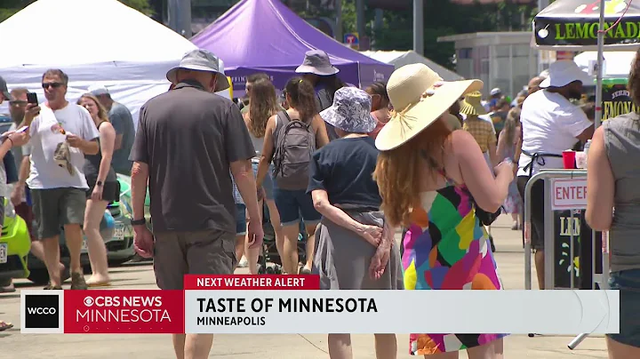 Foodies brave extreme heat for last day of Taste of Minnesota