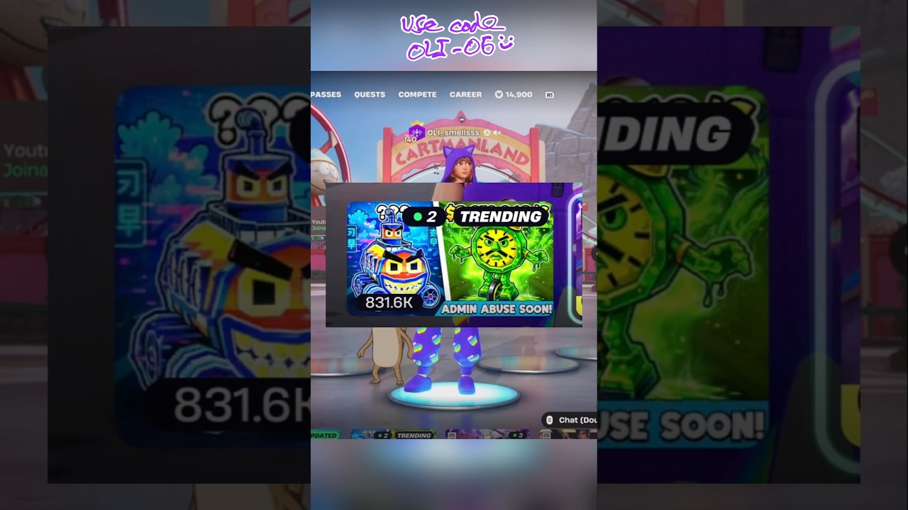 В Fortnite Steal A Brainrot 800 тысяч игроков?!