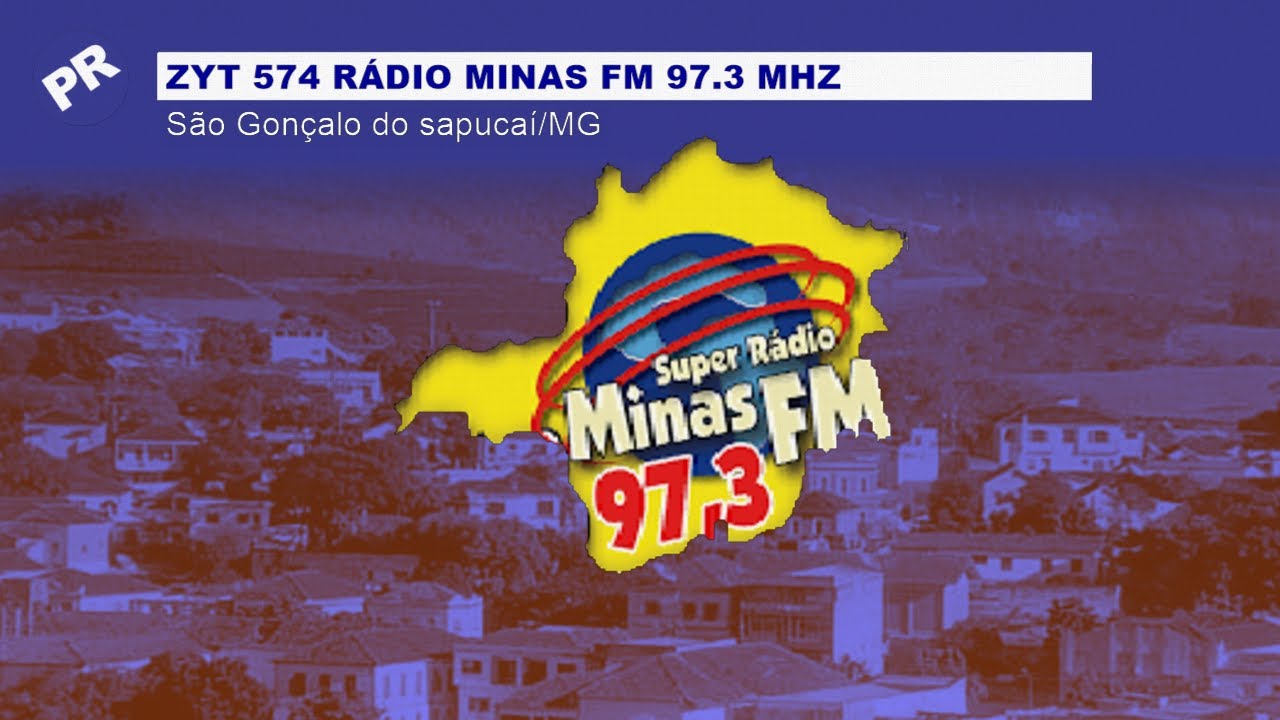 Prefixo Rádio Minas FM 97,3 Mhz São Gonçalo do Sapucaí/MG YouTube Prefixo Rádio Minas FM 97,3 Mhz São Gonçalo do Sapucaí/MG YouTube