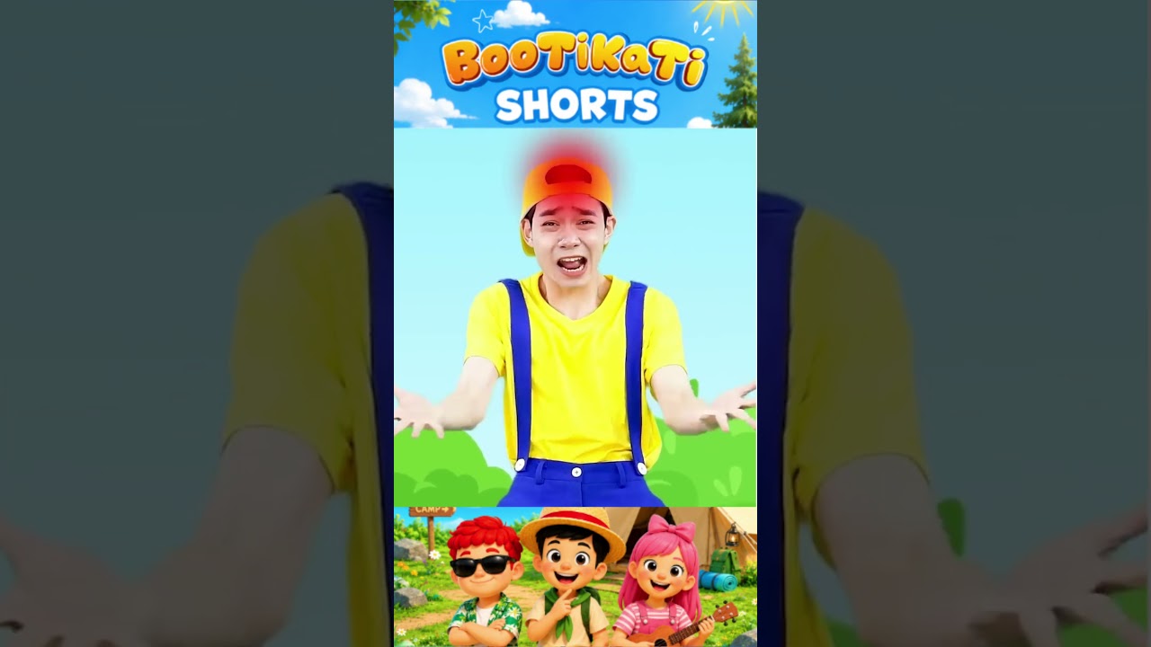Baby Got A Boo Boo | Boo Boo Song With Bootikati Shorts | Nursery Rhymes For Toddlers #kidssongs
