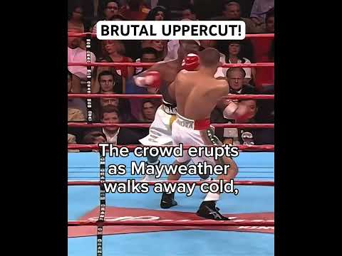 Mayweather’s BRUTAL UPPERCUT Shocks Everyone! #shorts #trending #viral #shortvideo #shortsfeed #ufc