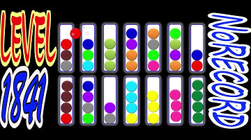 Ball Sort Puzzle Level 1841 / Ball Sort Color Water Puzzle Level 1841 / Water Sort Puzzle Level 1841