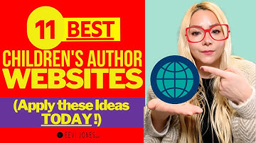 11 BESTE websites van kinderboekenauteurs (pas deze ideeën VANDAAG nog toe!) | Eevi Jones