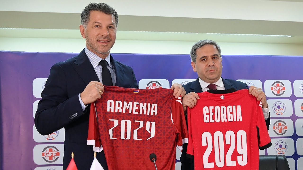 FFA TV. Press-conference of Armen Melikbekyan and Levan Kobiashvili