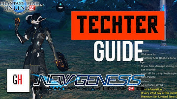 Techter Guide PSO2 New genesis