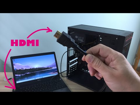 Vídeo: Com connecto un monitor extern al meu portàtil HP?