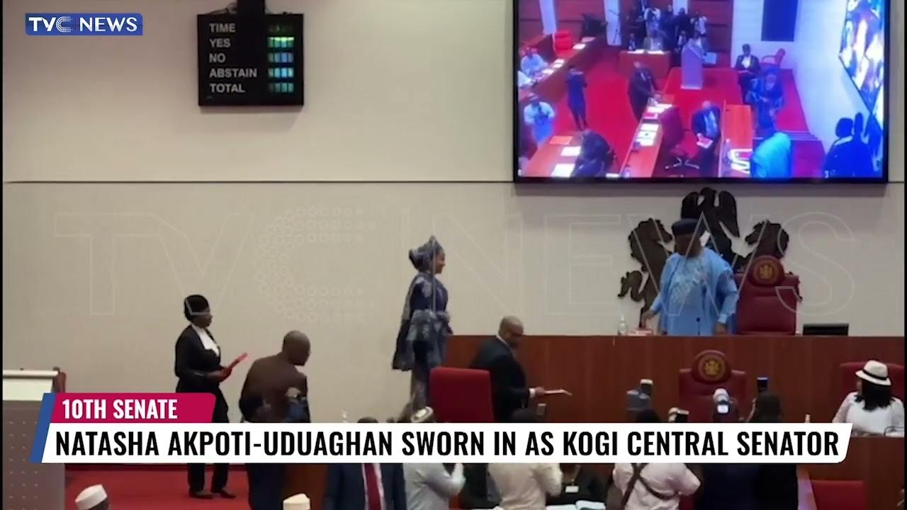 Natasha Akpoti-Uduaghan Sworn In As Kogi Central Senator