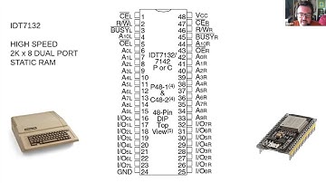 KansasFest 2022 15 Apple2Idiot Card: Dual port RAM in ESP32 IOT card dev - Nathan Hendler (Equant)