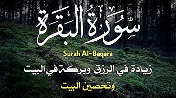 سورة البقرة كاملة 🌹 لزيادة الرزق ولحفظ وتحصين المنزل 🌹تلاة فاقت الوصف🌹Surah AlBaqara