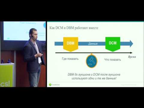 Зал 2. Technical. Андрей Липатов. DCM, как сердце платформы Doubleclick