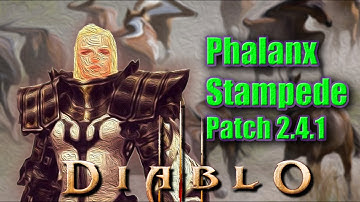 Diablo 3 [PTR Patch 2.4.1]Crusader Build►Phalanx Stampede Akkhan