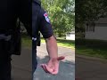 KAREN AND COP TRIED EVERYTHING TO GET HIM TO MOVE  #police #cops #bodycam #policemisconduct ..PART 2