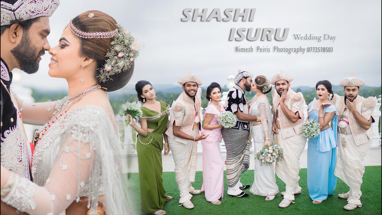 Shashi Isuru Wedding Day Youtube