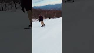 Beech Mtn - West Bowl (“oz run”) #beech #snowboarding #beechmountain #ozrun