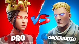 I Hosted a PRO PLAYERS vs UNDERRATED PLAYERS REALISTIC 1v1 Tournament for $100...