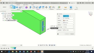 Fusion 360 How to make mortise and tennon joints