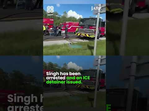 Deadly Florida U-Turn Crash: 3 Killed, Driver Arrested | Harjinder Singh Faces Homicide Charges