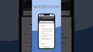Find quick solutions to your queries in #wingman #pilot #logbook using support portal screenshot 3