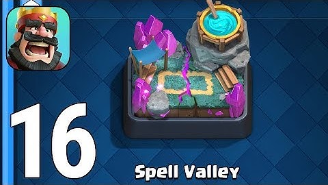 Clash Royale Gameplay Walkthrough Part 16 - Spell Valley Arena 5 [iOS/Android Games]